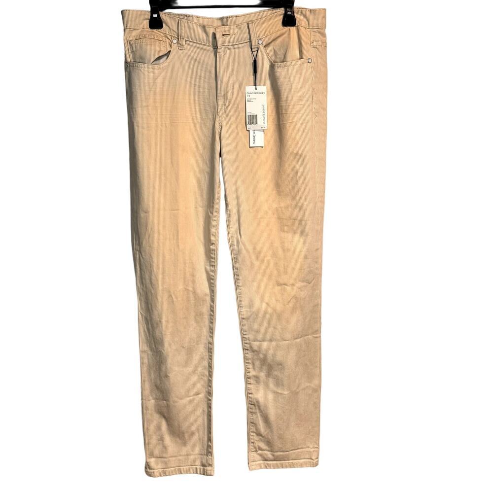 NWT Calvin Klein Women's size 31/12 Skinny low rise light wash Pants